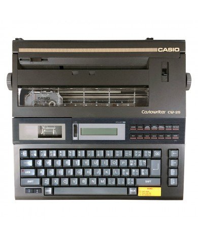 Personal Electronic Typewriter CASIOWRITER CW-25B