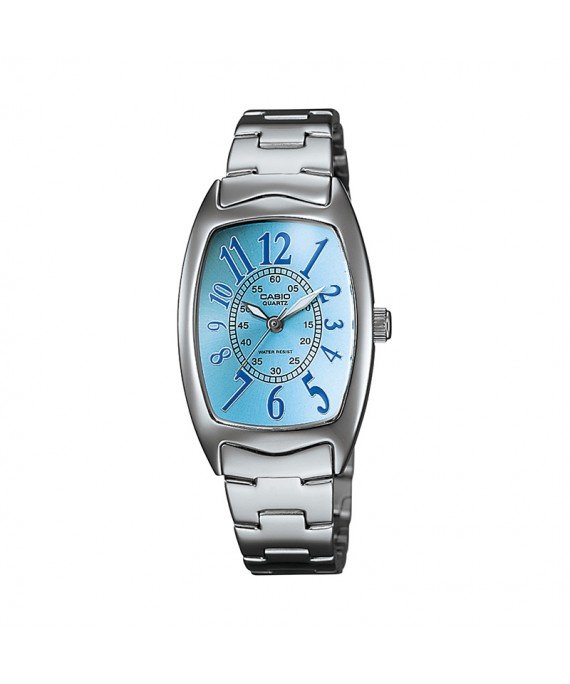 Casio Analog Tonneau-Shape Fashion - LTP-1208D-2B