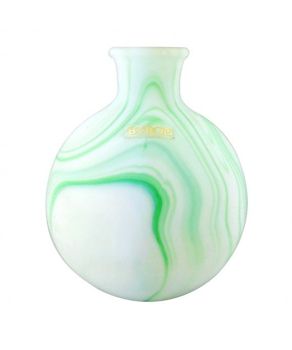 BYRON Round green ceramic vase - BY-994-MR