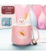 3D Cute Animal Ceramic Coffee Mugs + Mobile Phone Holder - TIG-MUG-03-PK