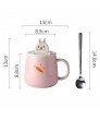 3D Cute Animal Ceramic Coffee Mugs + Mobile Phone Holder - TIG-MUG-03-PK