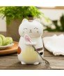 Super Cute 3D Cat Mug Creative Ceramic Coffee Mugs with Spoon