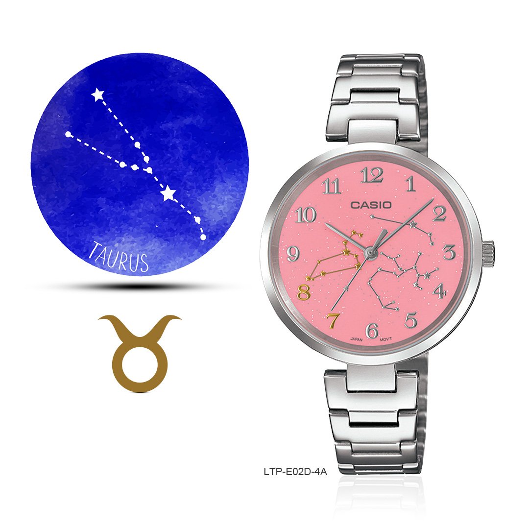 Casio Ladies Women's Analog Watch 12 Zodiac Signs series