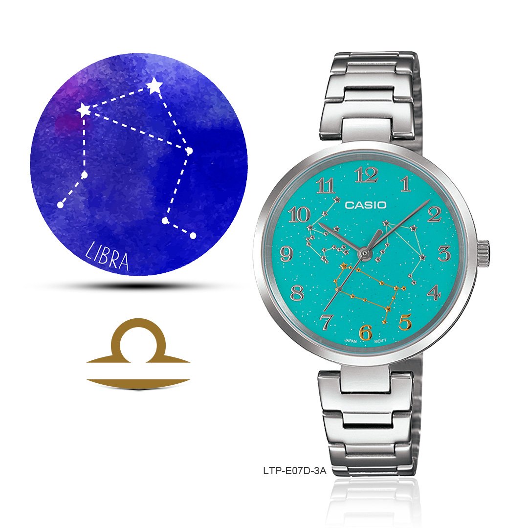 Casio Ladies Women's Analog Watch 12 Zodiac Signs series