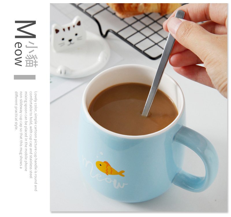 3D Cute Animal Ceramic Coffee Mug + Mobile Phone Holder