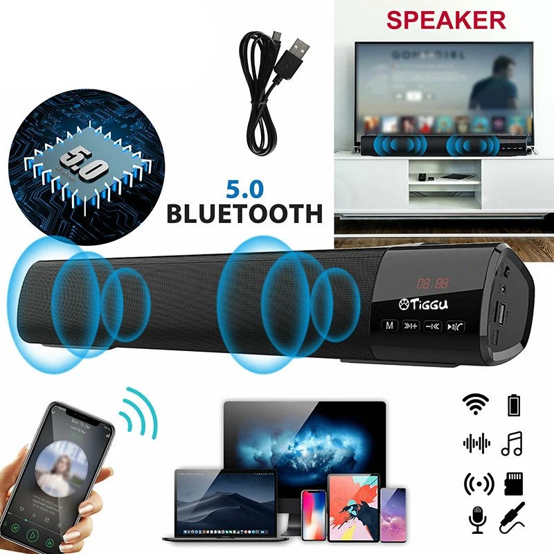 Portable Bluetooth Speaker Bar - TSP-01